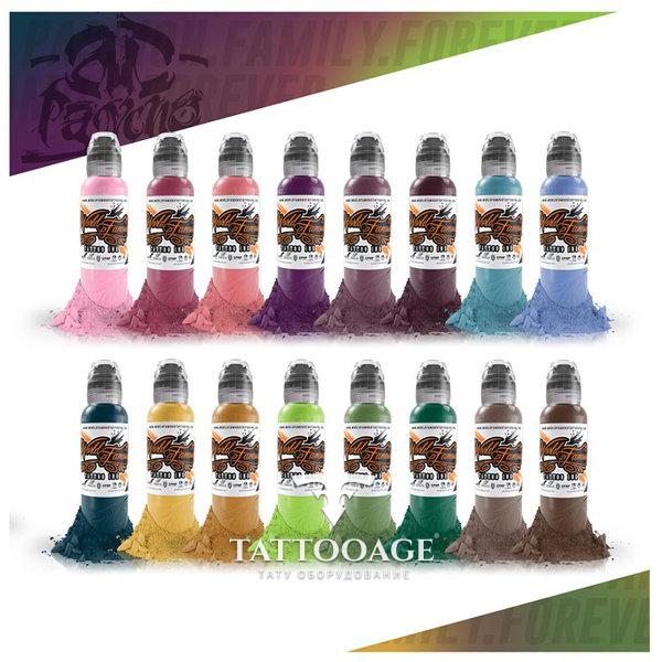 World Famous Ink A.D. Pancho 16 Colors Set